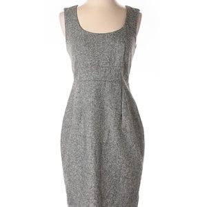 EUC! Express gray wool-blend A-line dress!